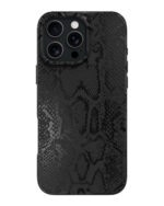 Matte Black Snake Magnetic iPhone Case